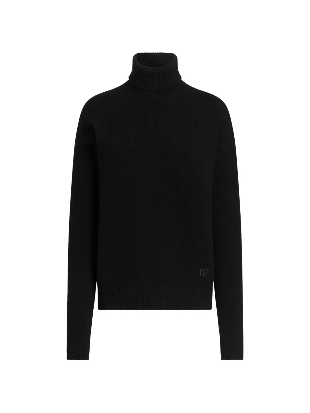 Dolce & Gabbana Maglione a collo alto in lana - Nero