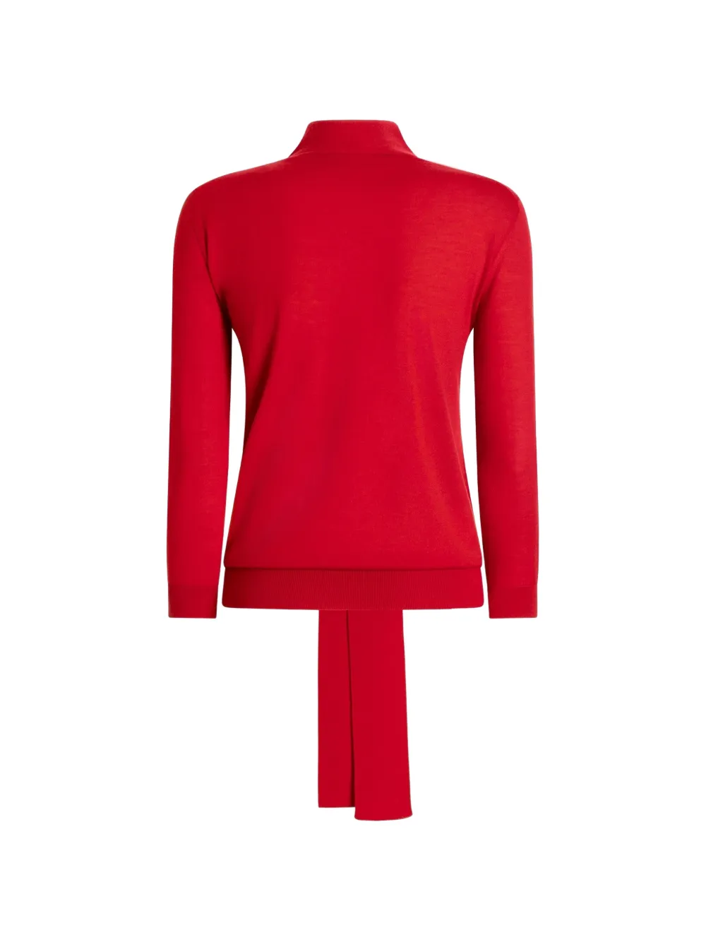 Dolce & Gabbana Trui met strikdetail en lange mouwen Rood