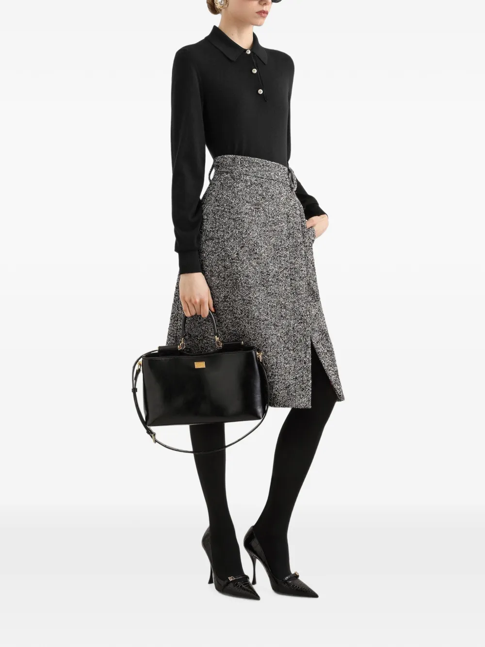 Dolce & Gabbana cashmere pullover Zwart