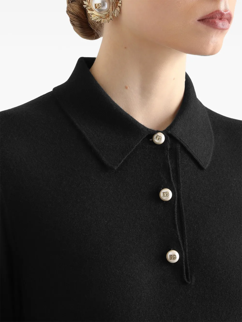 Dolce & Gabbana cashmere pullover Zwart