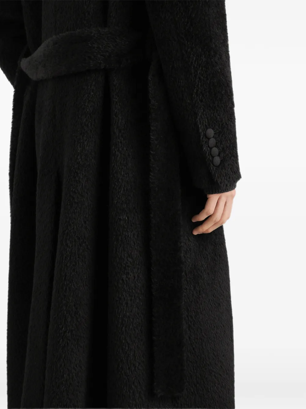 Dolce & Gabbana Jas met dubbele rij knopen Zwart