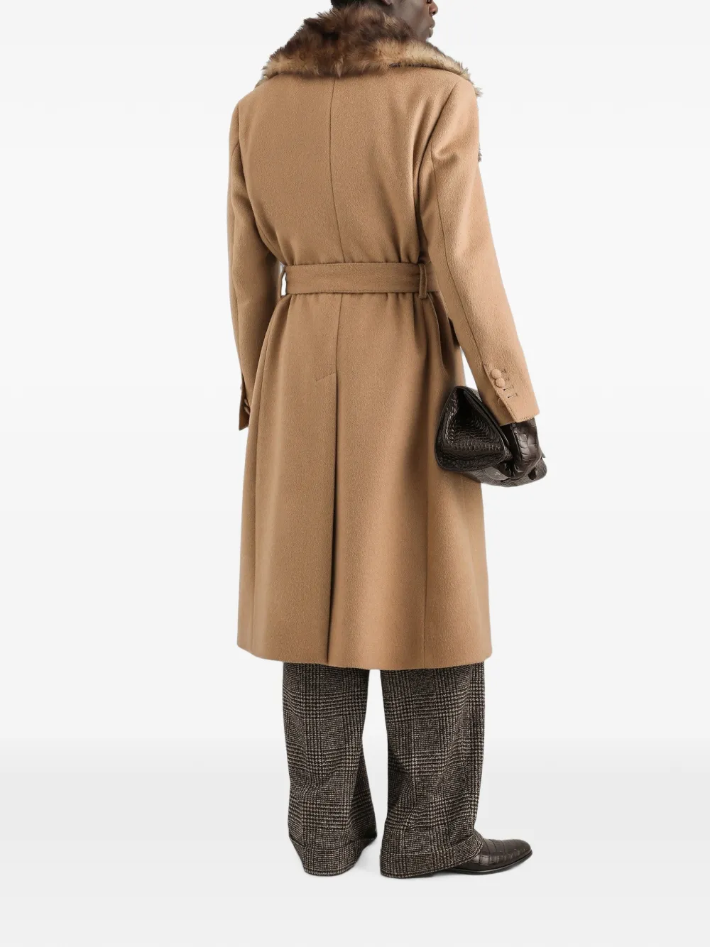 Dolce & Gabbana Jas met dubbele rij knopen Beige
