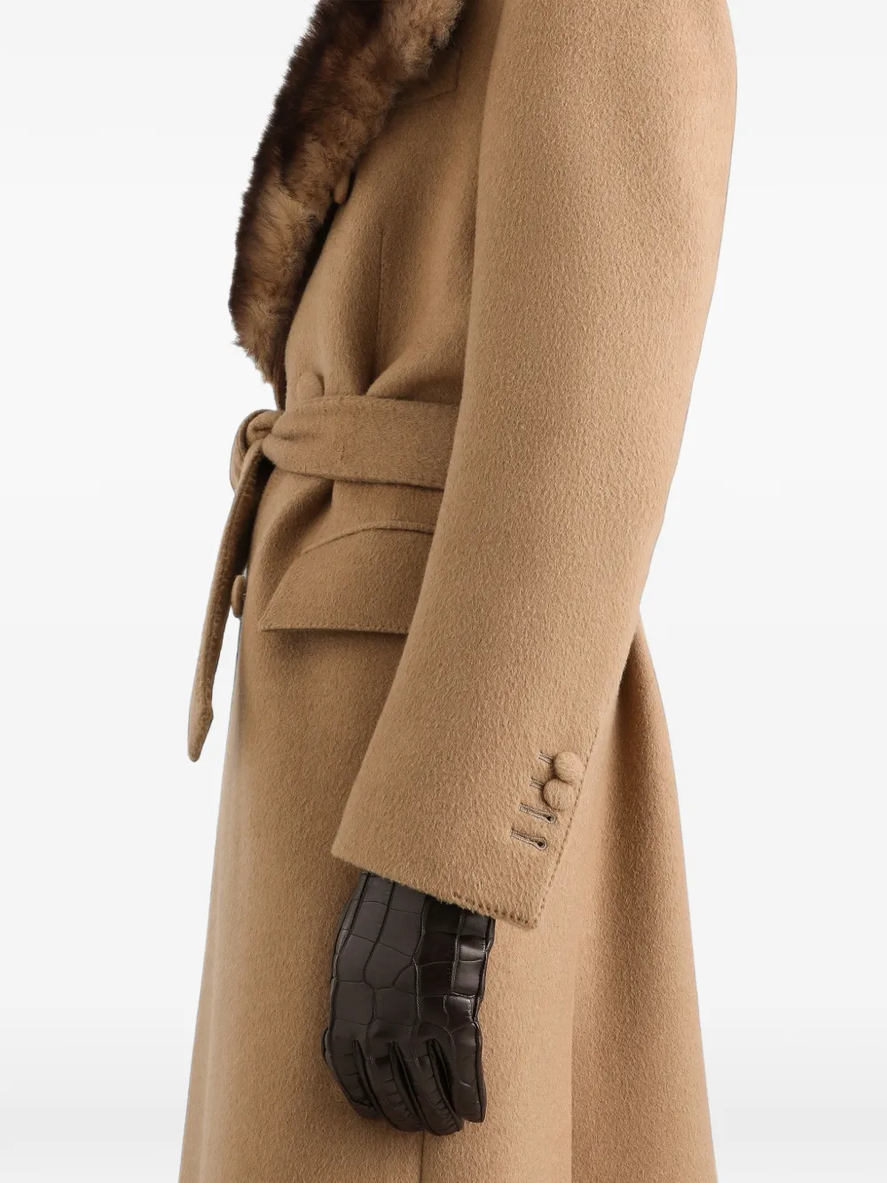 Dolce & Gabbana Jas met dubbele rij knopen Beige