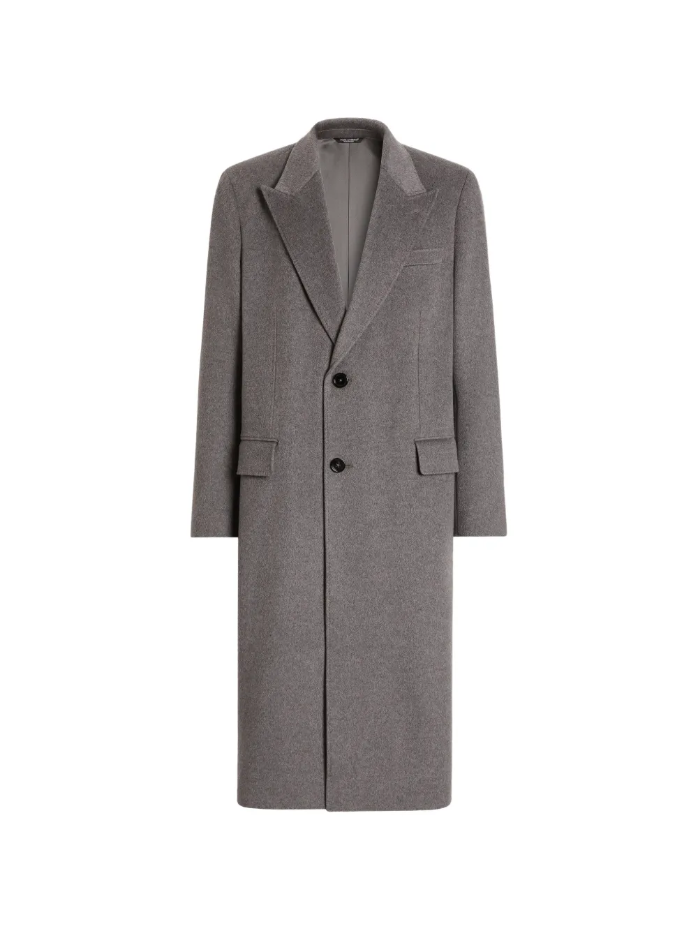 Dolce & Gabbana Cappotto doppiopetto in cashmere - Grigio