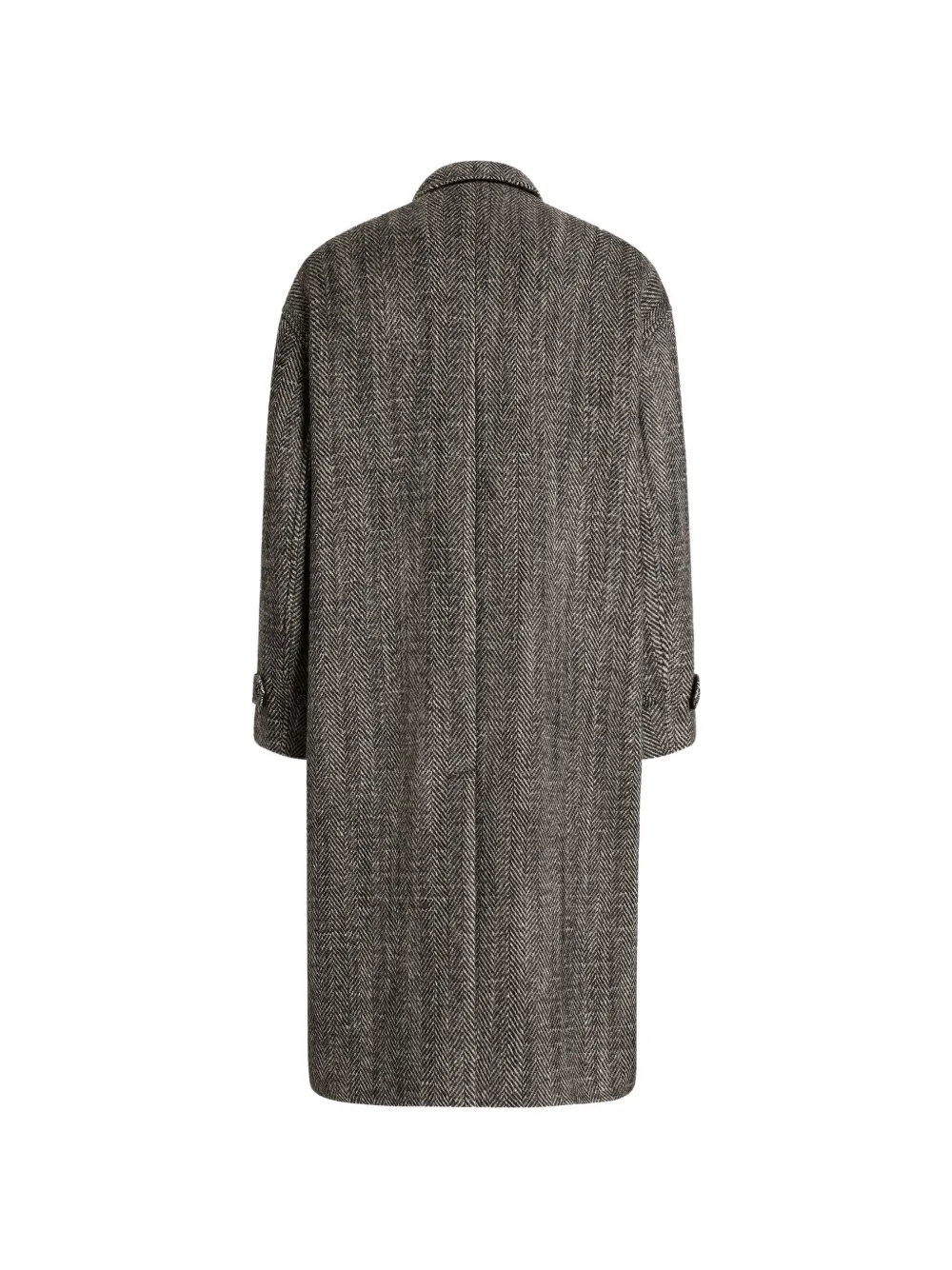 Dolce & Gabbana Jas met enkele rij knopen van wolmix Grijs