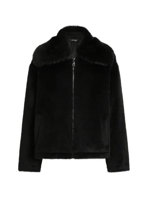 Dolce & Gabbana alpaca padded jacket