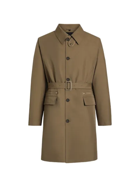 Dolce & Gabbana single-breasted cotton trench coat