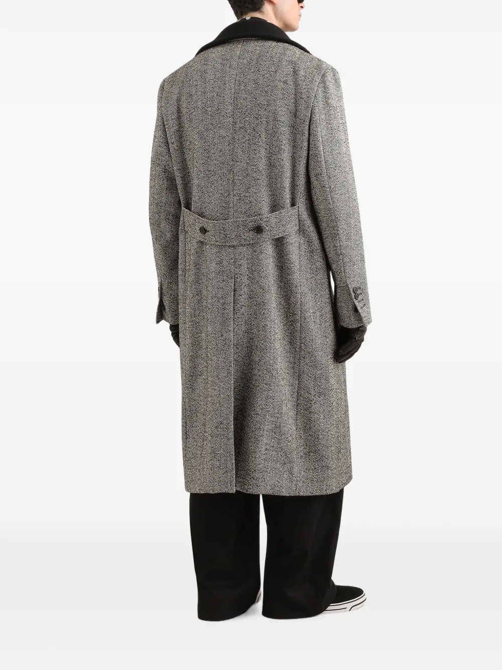 Dolce & Gabbana Jas met dubbele rij knopen Grijs