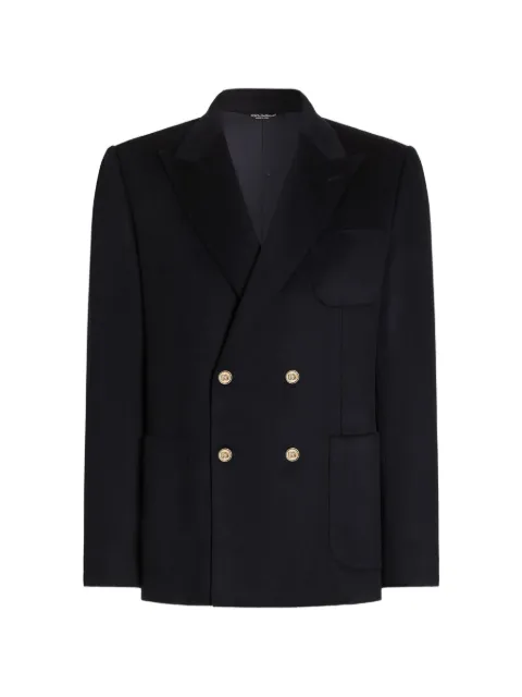 Dolce & Gabbana Portofino double-breasted cashmere jacket