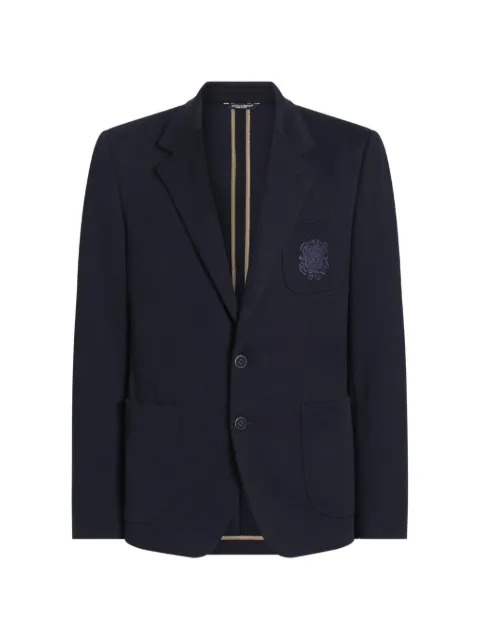 Dolce & Gabbana Portofino single-breasted jersey jacket