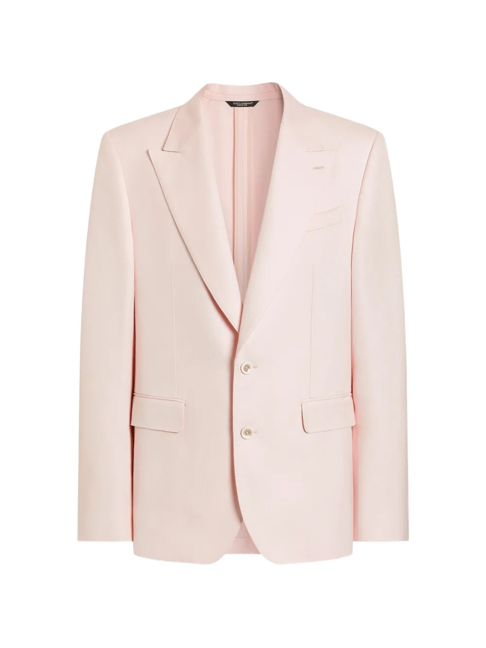 Dolce & Gabbana Giacca monopetto Sicilia Light in viscosa - Rosa