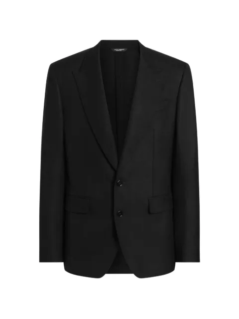 Dolce & Gabbana Sicilia Light single-breasted viscose jacket