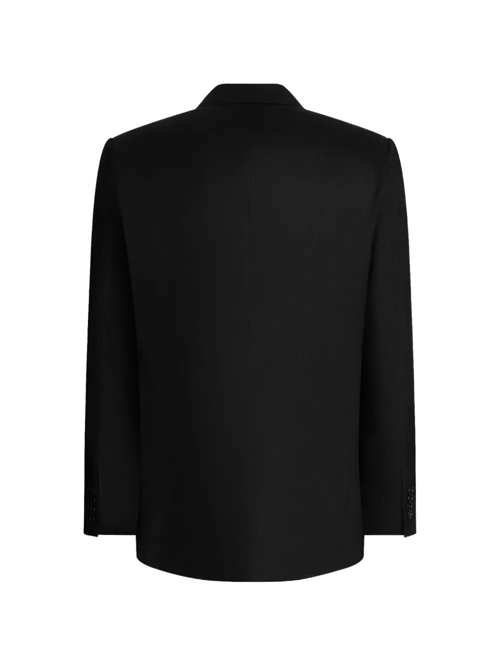 Dolce & Gabbana martini light single-breasted flannel jacket Zwart