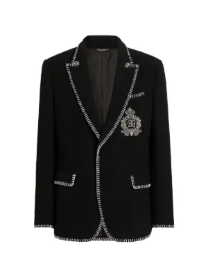 ドルチェ&ガッバーナ テーラードジャケット ブレザー ダブル メンズ ドルガバ Dolce & Gabbana（ドルチェ＆ガッバーナ）メンズ テーラードジャケット