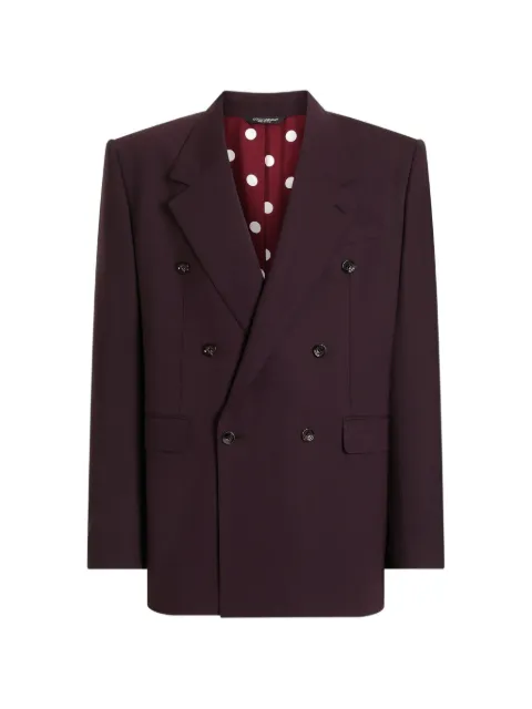 Dolce & Gabbana Giacca doppiopetto Palermo in lana
