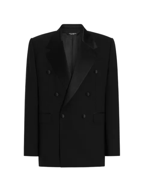 Dolce & Gabbana Palermo double-breasted tuxedo jacket in virgin wool