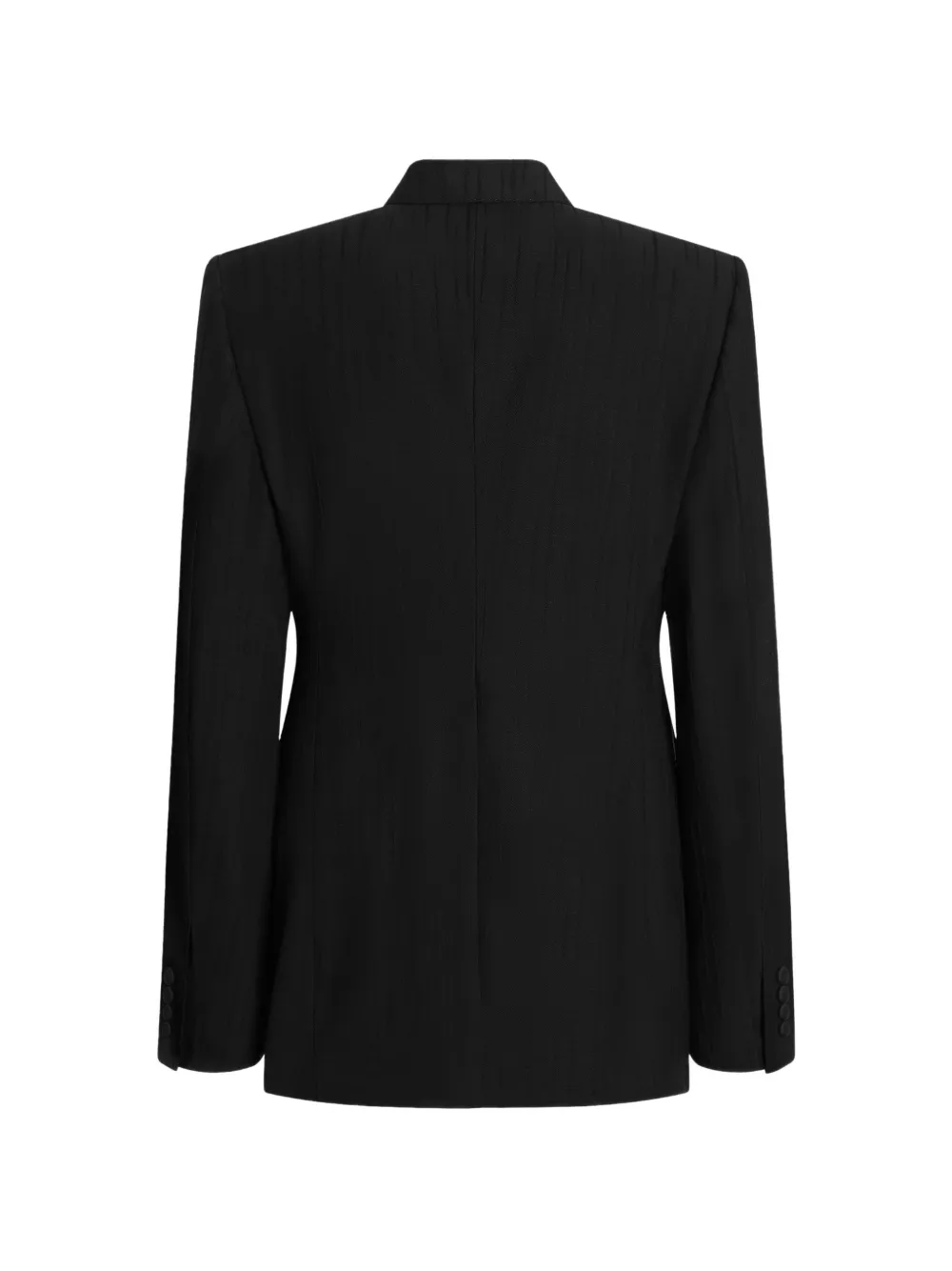 Dolce & Gabbana Blazer met enkele rij knopen Zwart