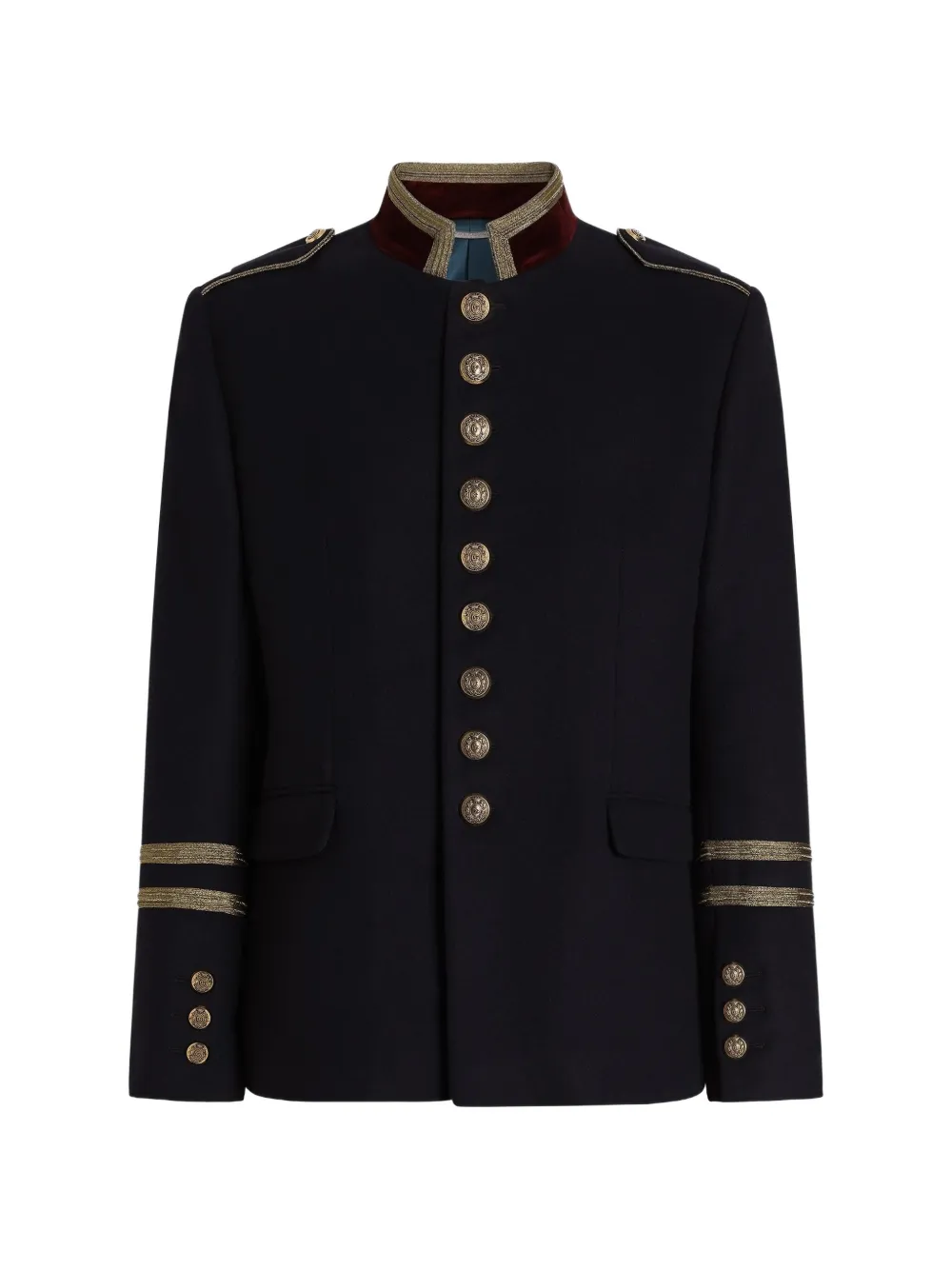 Dolce & Gabbana Wollen jas Blauw