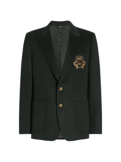 Dolce & Gabbana Portofino single-breasted cashmere jacket