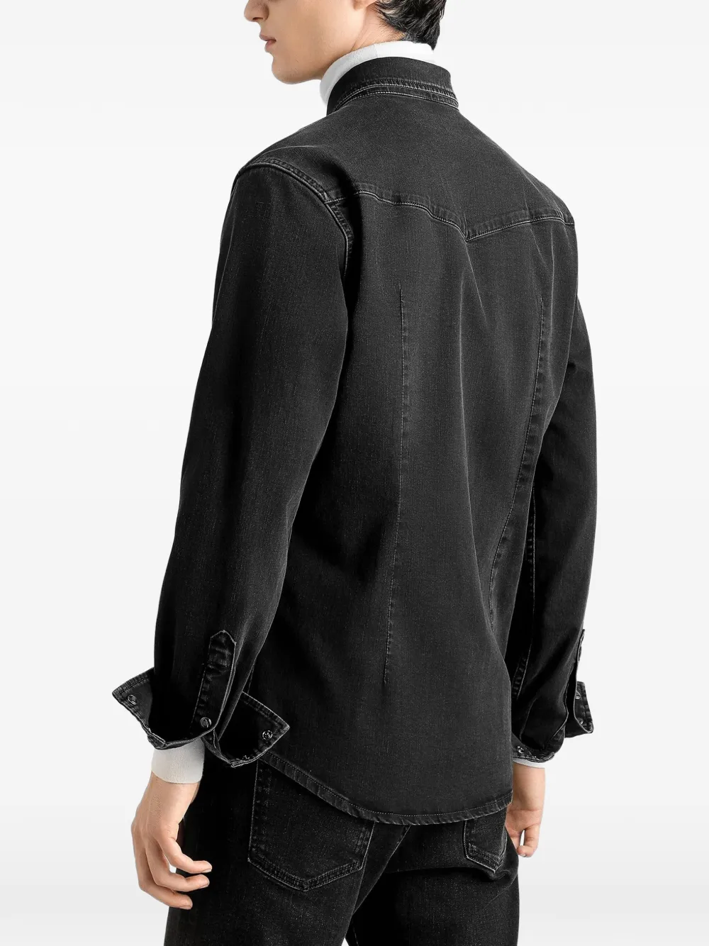 Dolce & Gabbana Denim overhemd Zwart