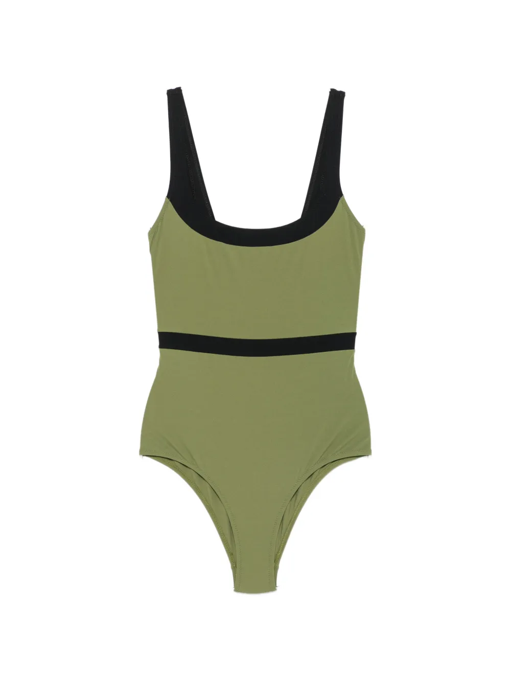 Laura Urbinati scoop-neck swimsuit - Verde