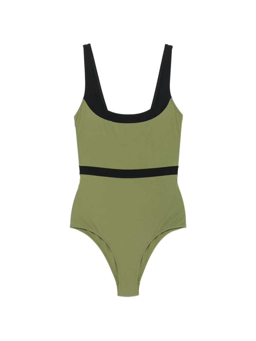 Laura Urbinati scoop-neck swimsuit - Verde