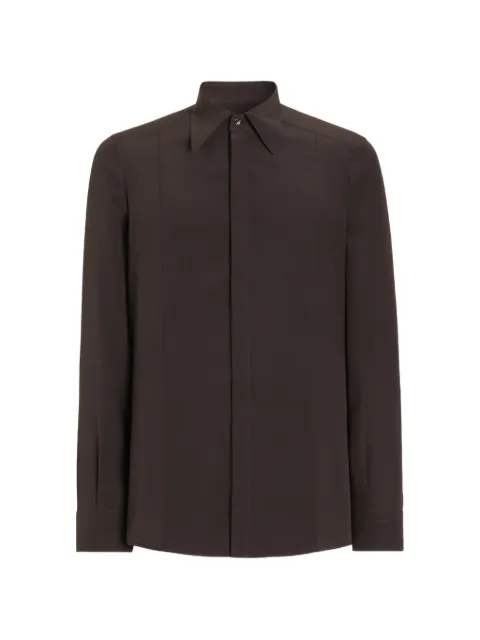 Dolce & Gabbana camisa Martini de crepé de China