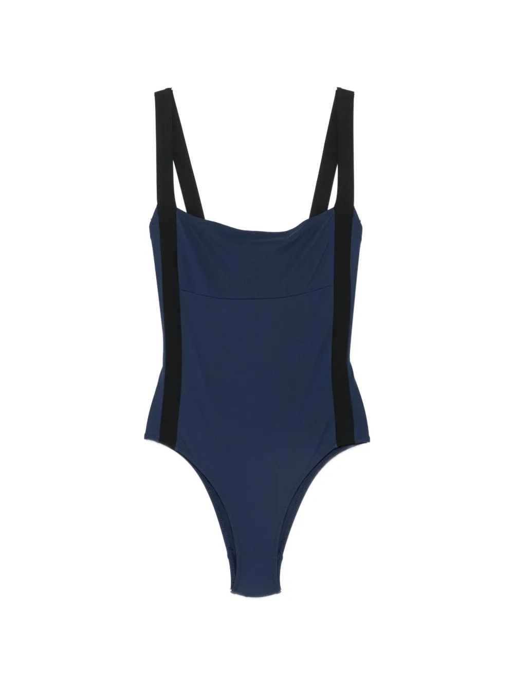 Laura Urbinati square-neck swimsuit - Blu