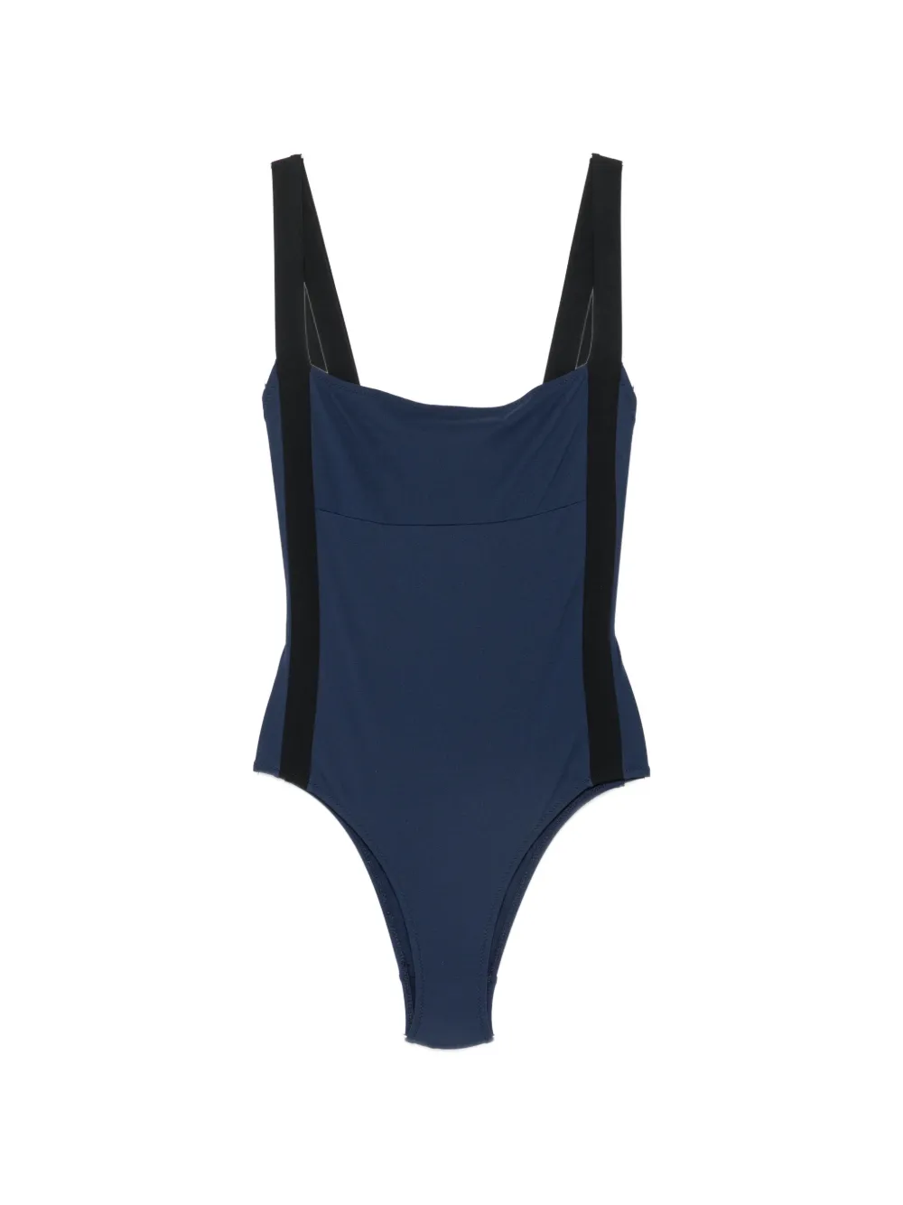 Laura Urbinati square-neck swimsuit - Blu
