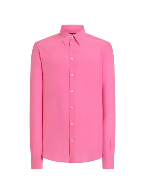 Dolce & Gabbana crêpe-de-chine Martini shirt