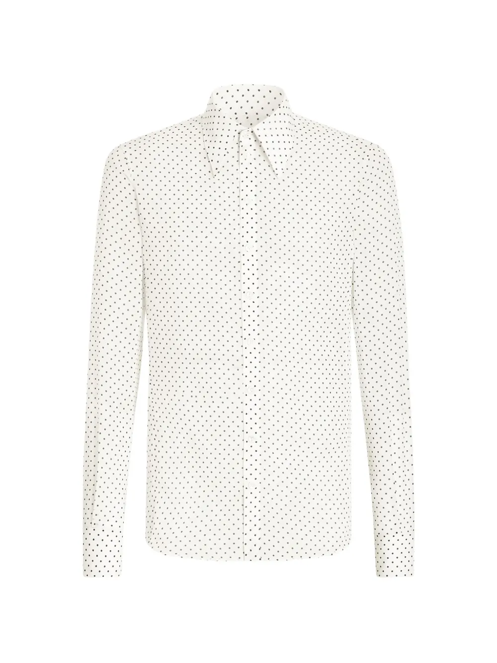 Dolce & Gabbana Camicia Sicilia a pois - Bianco