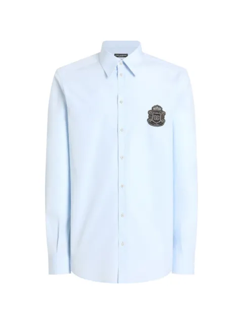 Dolce & Gabbana cotton poplin Martini shirt