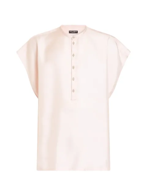 Dolce & Gabbana Camicia in twill di seta
