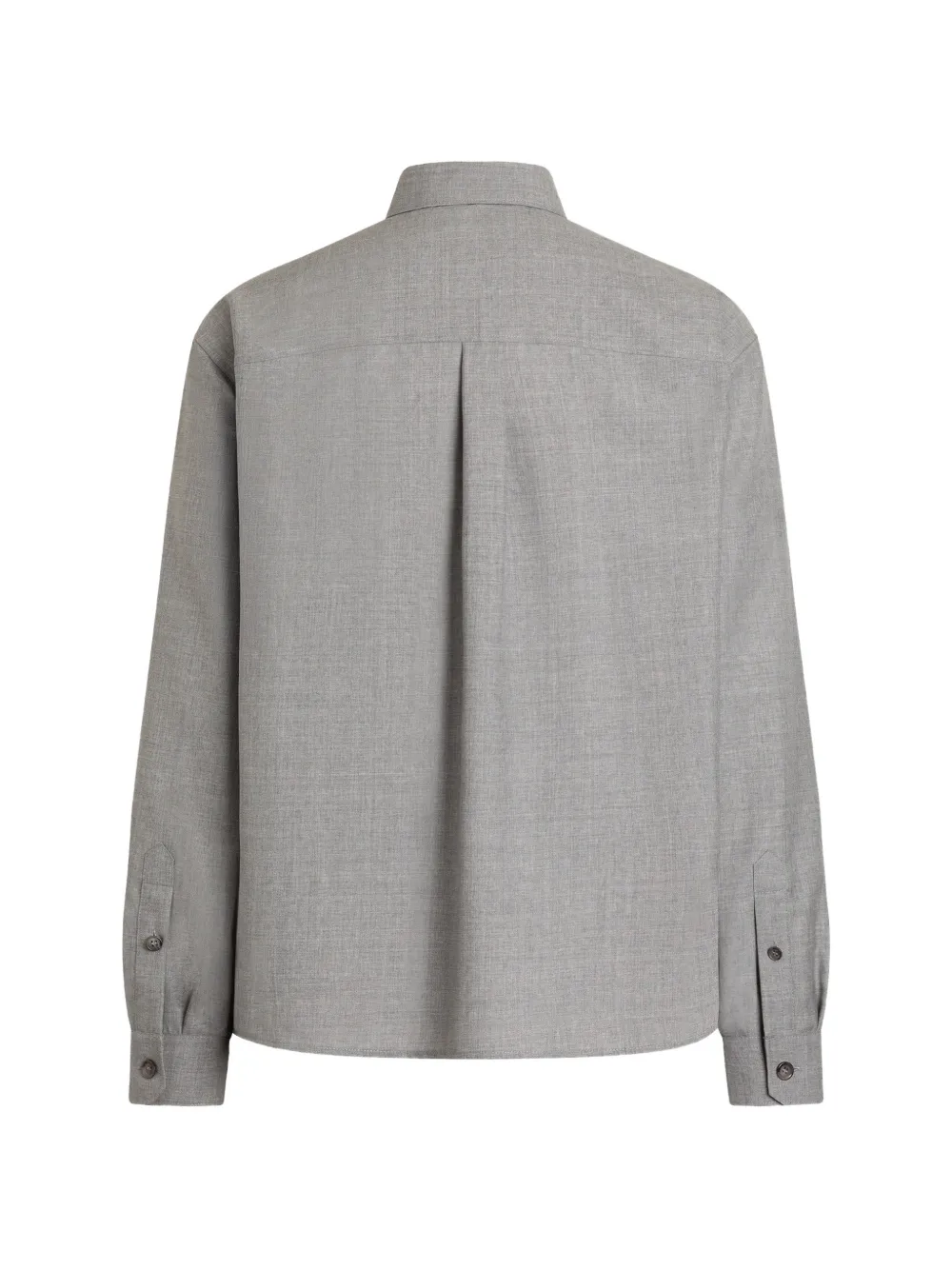Dolce & Gabbana Wollen overhemd Grijs