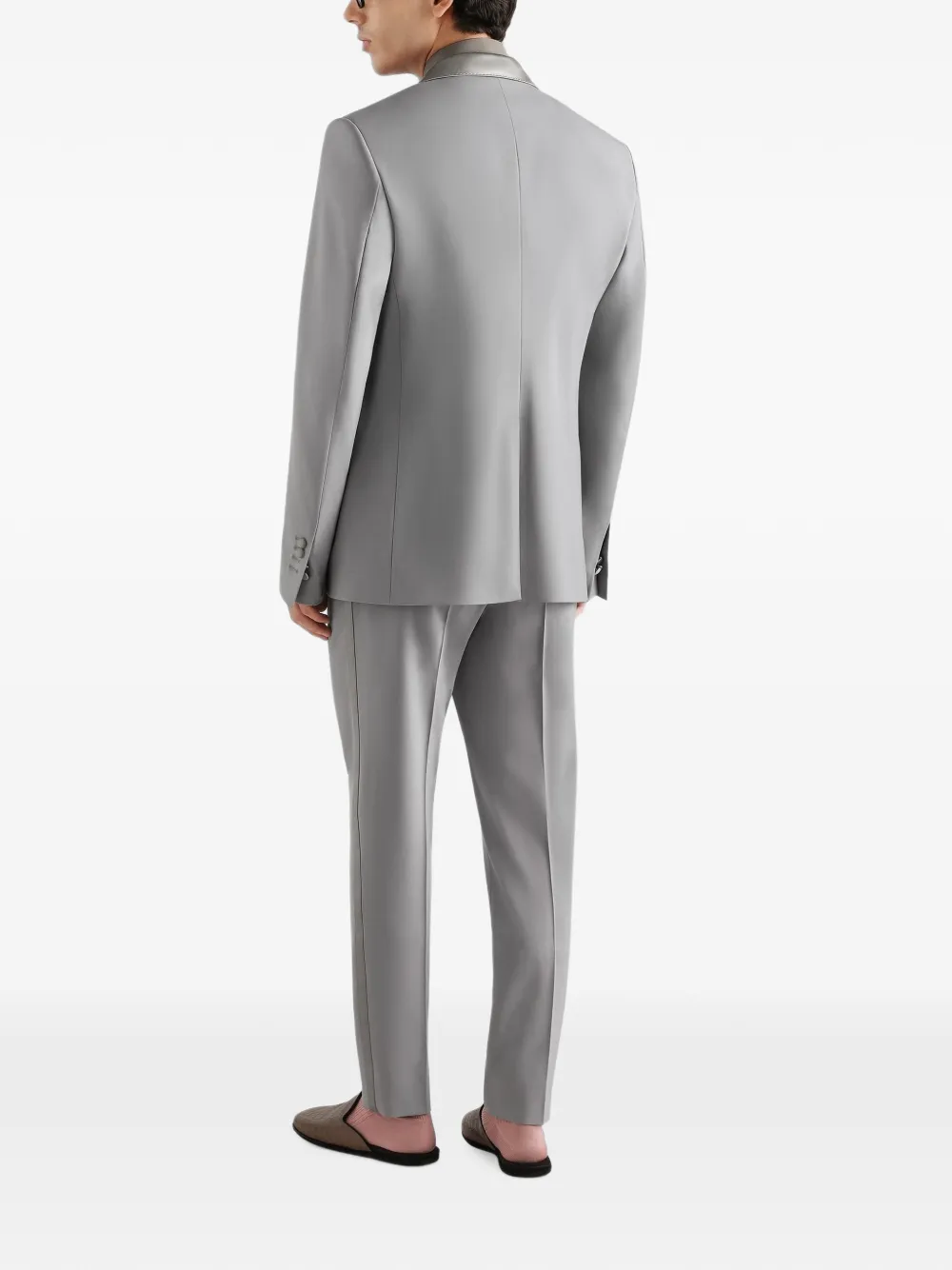 Dolce & Gabbana Geribbelde gilet Grijs