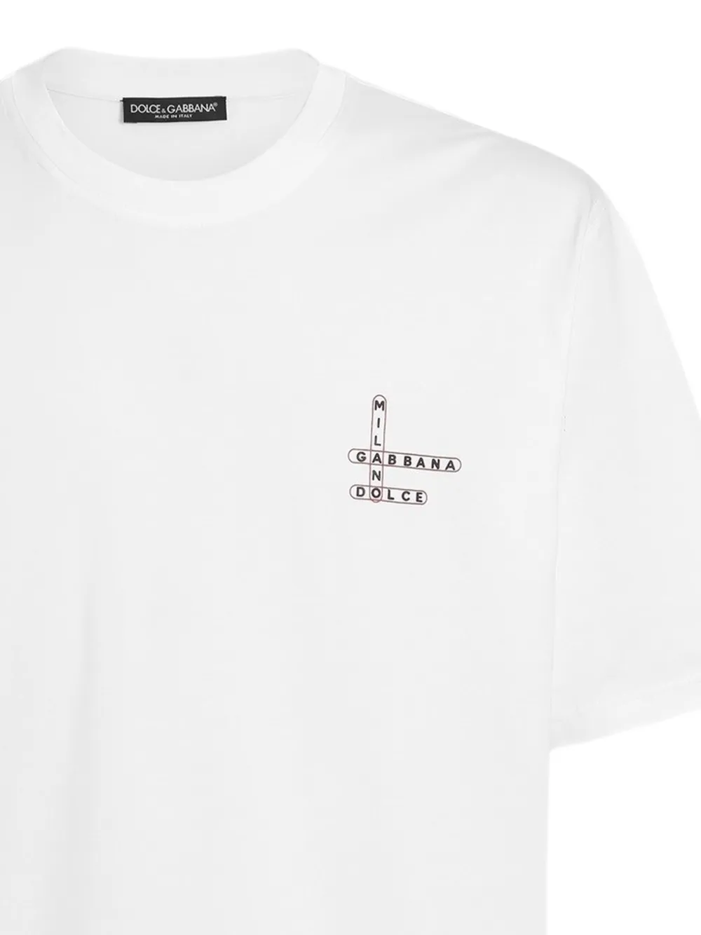 Dolce & Gabbana Katoenen T-shirt Wit