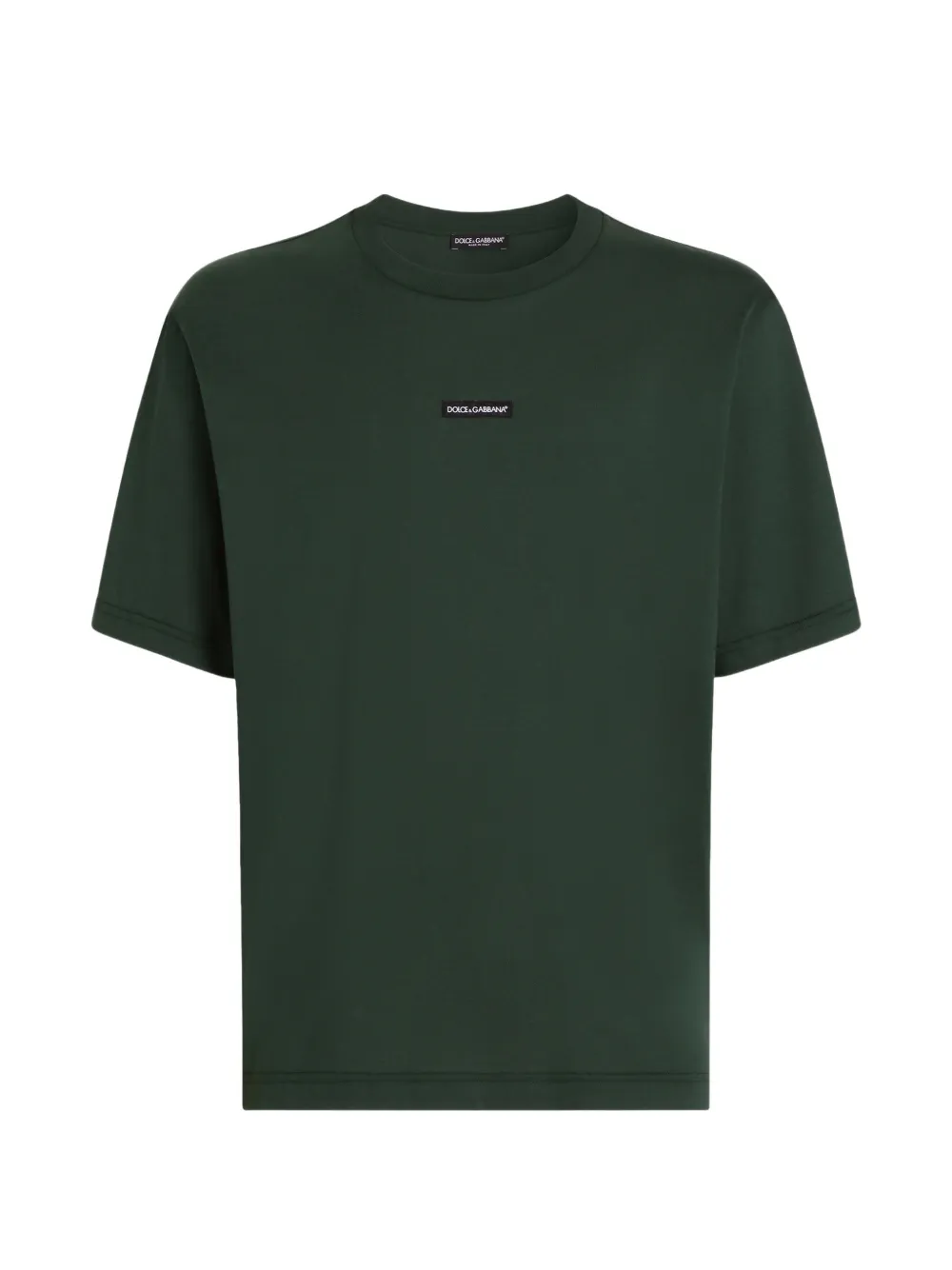 Dolce & Gabbana T-shirt in cotone - Verde