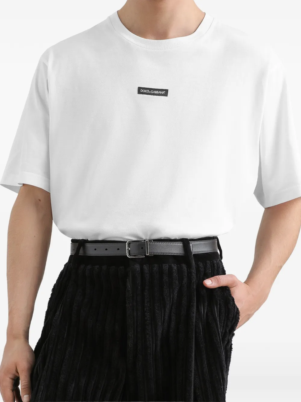 Dolce & Gabbana Katoenen T-shirt Wit