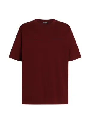 Maison Margiela エンブロイダリーロゴTシャツ | レッド | FARFETCH JP