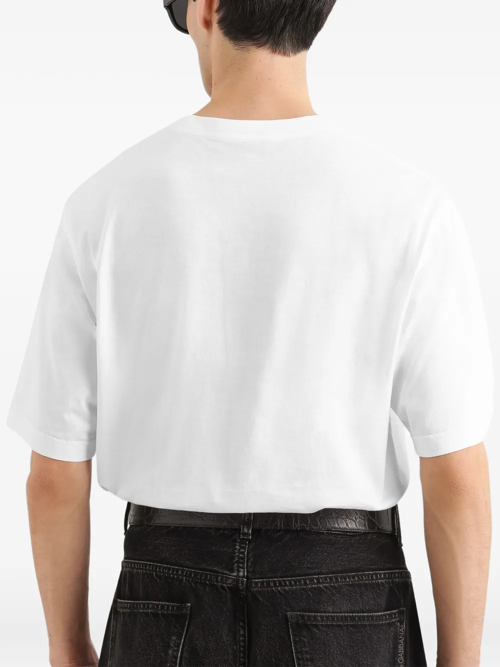 Dolce & Gabbana Katoenen T-shirt Wit