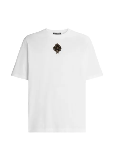 Dolce & Gabbana t-shirt en coton à patch