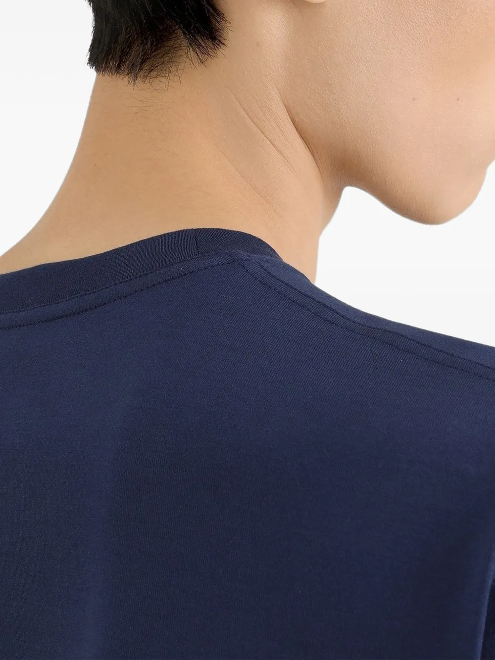 Dolce & Gabbana Katoenen T-shirt met logo Blauw