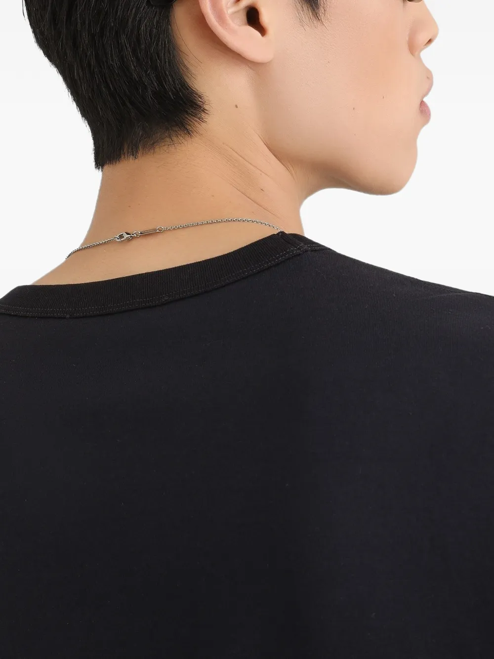 Dolce & Gabbana Katoenen T-shirt met patch Blauw