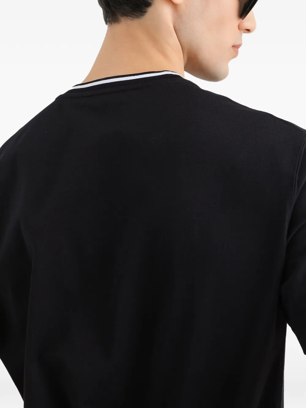 Dolce & Gabbana T-shirt met logopatch Zwart