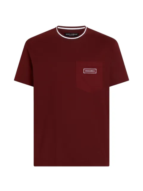 Dolce & Gabbana playera con parche del logo
