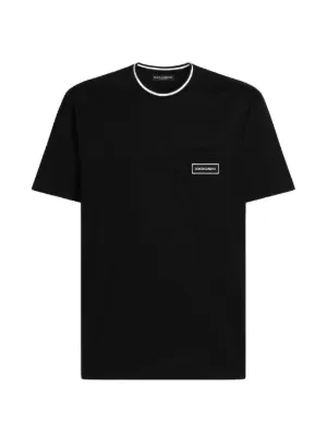 FENDI Embroidered T-shirt | Black | FARFETCH
