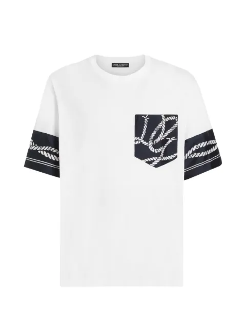 Dolce & Gabbana playera con estampado Marina