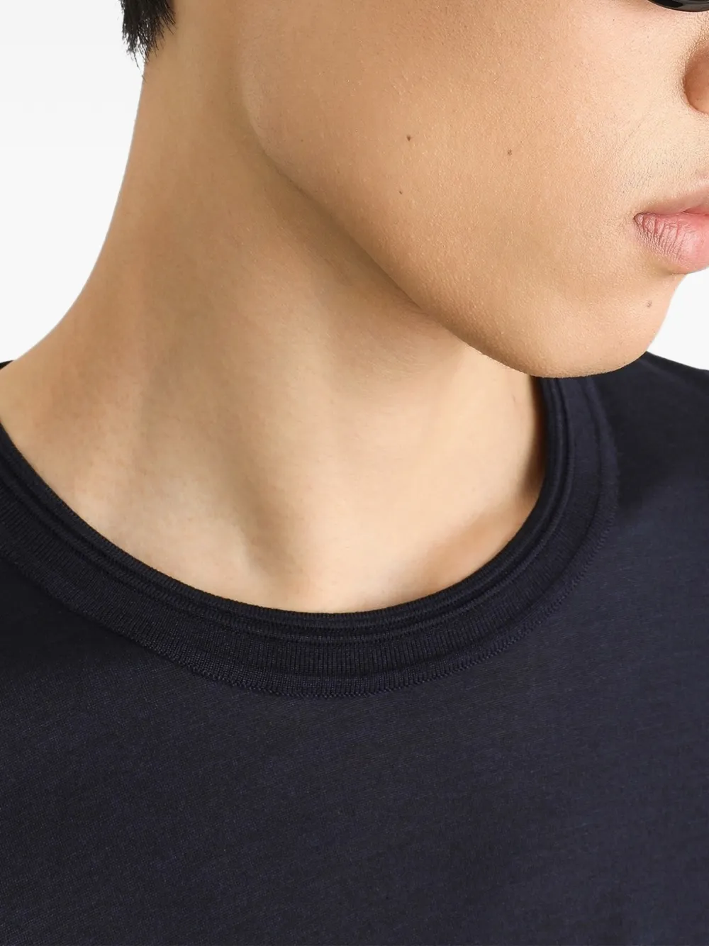 Dolce & Gabbana Jersey T-shirt Blauw