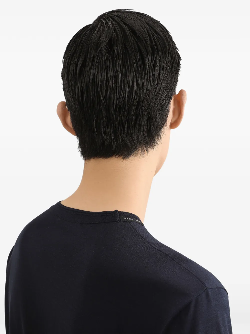 Dolce & Gabbana Jersey T-shirt Blauw