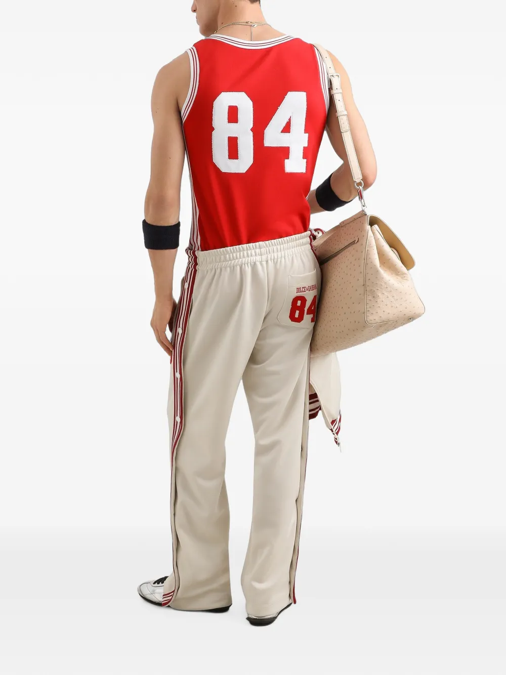 Dolce & Gabbana tanktop met patch Rood